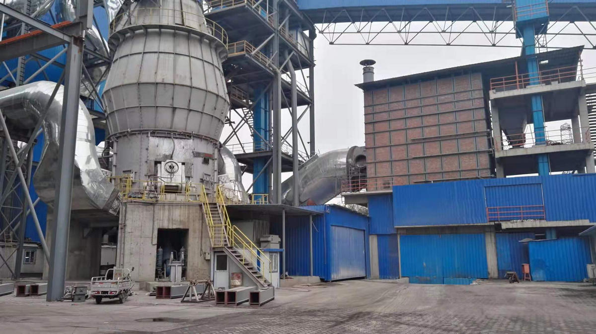 Application achievements of slag vertical mill supporting hot blast furnace